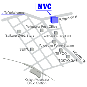 Yokosuka Map